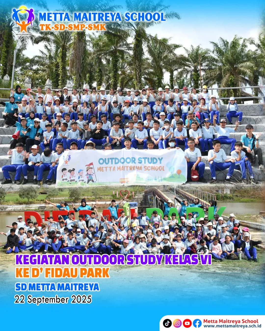 Outdoor Study Kelas VI ke DFidau Park